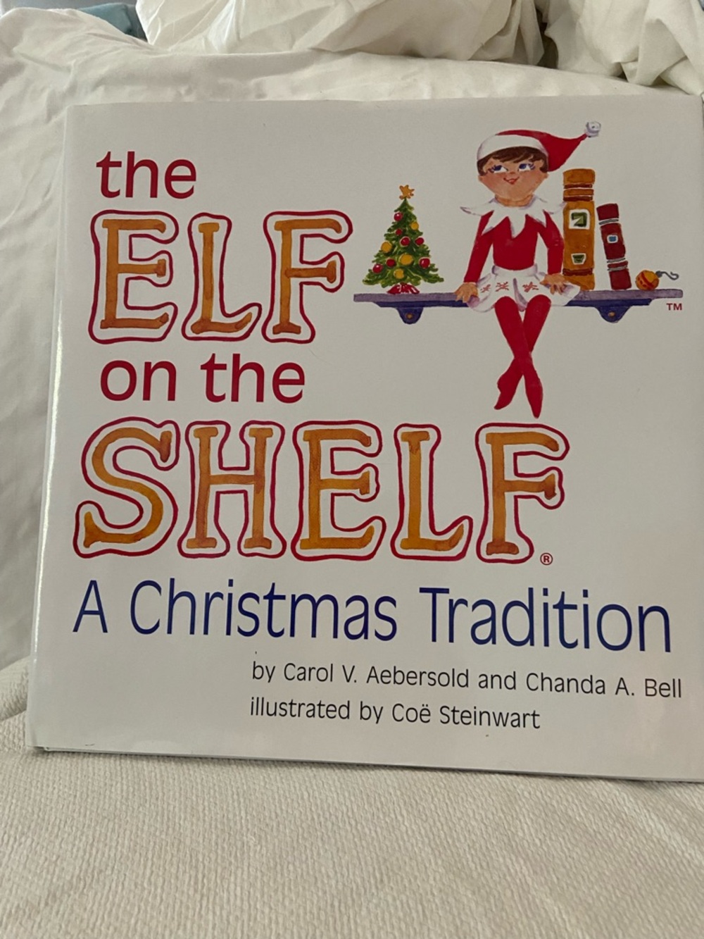 Elf on the Shelf hardback book